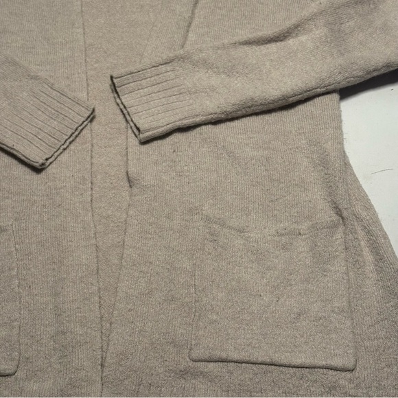 Old Navy Light Tan Open Front Cardigan - Picture 2 of 8